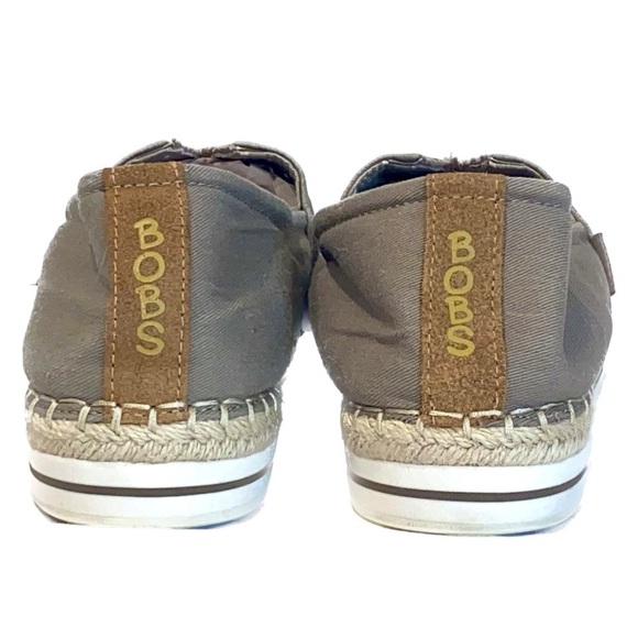 BOBS From Skechers Slip-on Espadrille Loafer w/ Arched Support Footbed Size 9.5 - Picture 5 of 11